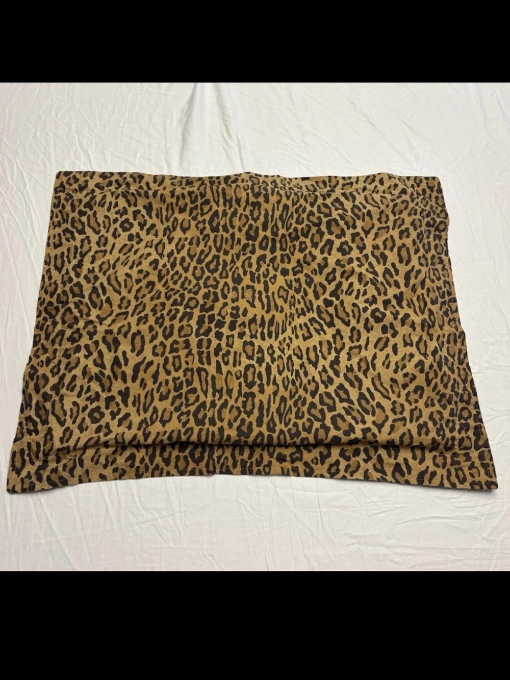 Ralph Lauren Aragon Leopard Print Standard Pillowcase 100% Cotton USA Made Rare